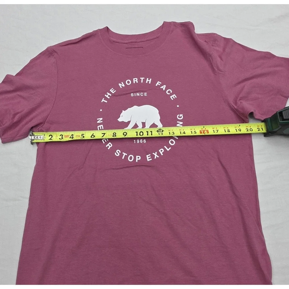 The North Face Purple Graphic Print Casual T-shirt Men's Size Medium